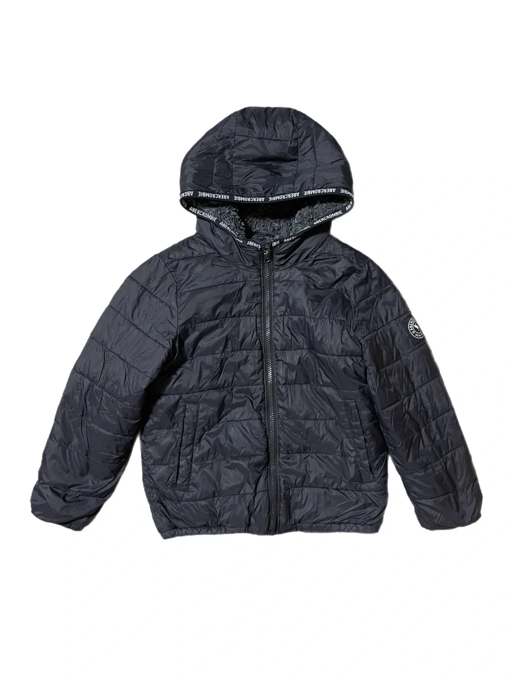Bundle of TWO Abercrombie & Fitch Puffer Boys Jackets